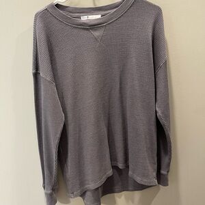 Grey oversized sweater